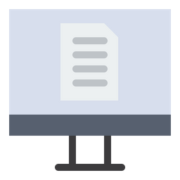 Computer Document  Icon