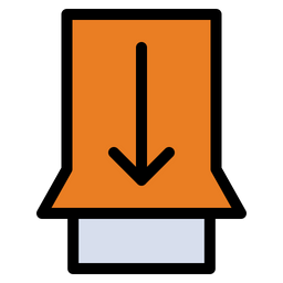 Down Arrow  Icon