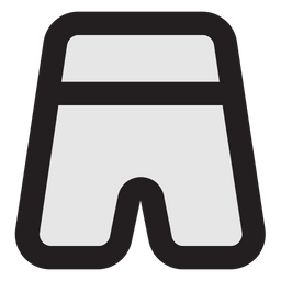 Kurze Hose  Symbol