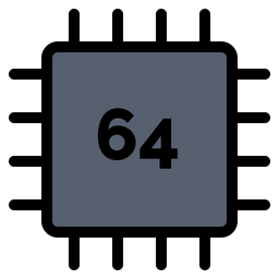 64-Bit-Prozessor  Symbol