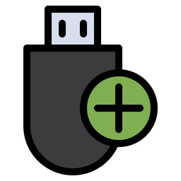 Add Flash Drive  Icon