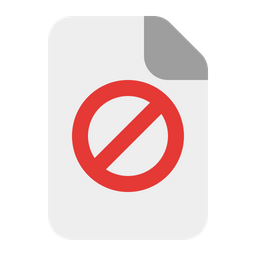 Block File  Icon