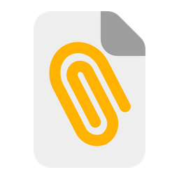 Attachment File  Icon