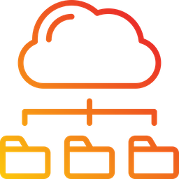 Cloud-Ordnerverwaltung  Symbol