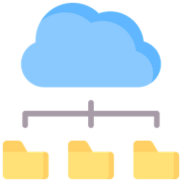 Cloud Folder Management  Icon