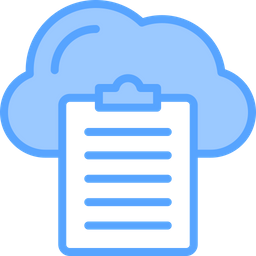 Cloud File  Icon