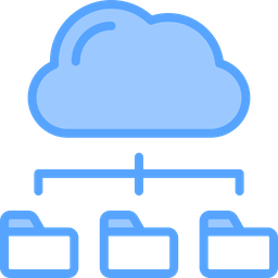 Cloud Folder Management  Icon