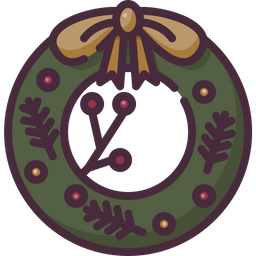 Christmas Wreath  Icon