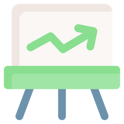 Analytics Presentation Graph  Icon