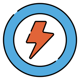 Electric Bolt Power Energy Symbol