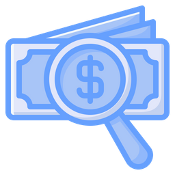 Money search  Icon