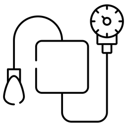 Blutdruckmessgerät  Symbol