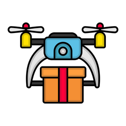 Drone Delivery  Icon