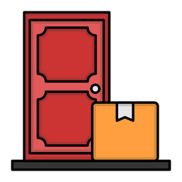 Food On Door  Icon