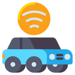 Connected Car  Icon