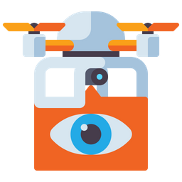 Drone Surveillance  Icon