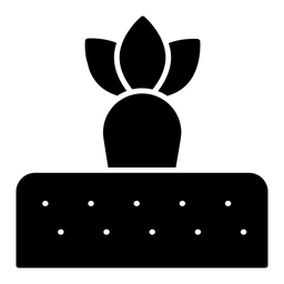 Karottenanbau  Symbol