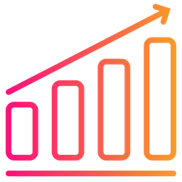 Growth Graph  Icon