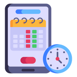 Automated Schedule  Icon