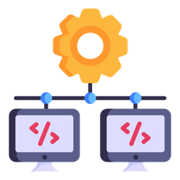 Automatisierungscode  Symbol