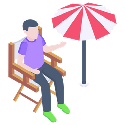 Camping Chair  Icon