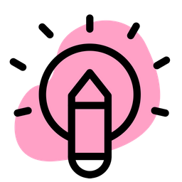 Art and creativity room  Icon