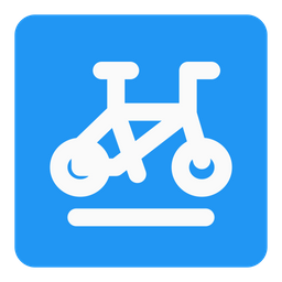 Fahrradabstellplatz  Symbol