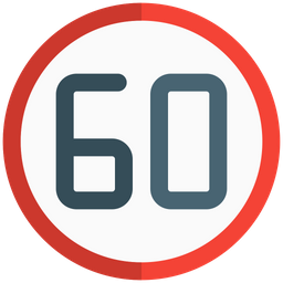 100 Km Speed  Icon