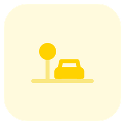 Car Stop  Icon