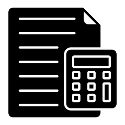 Buchhaltung  Symbol