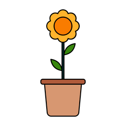 Flower pot  Icon