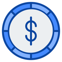 Dollar Coin  Icon