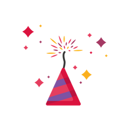 Feuerwerk  Symbol