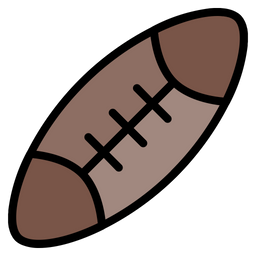 Amerikanischer Fußball  Symbol