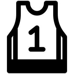 Basketball Trikot  Symbol