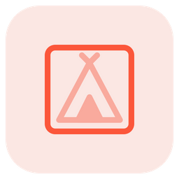 Camping Tent  Icon