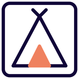 Camping Tent  Icon