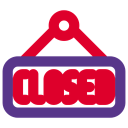 Closed Sign  Icon