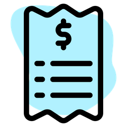 Bill Receipt  Icon