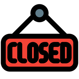 Closed Sign  Icon