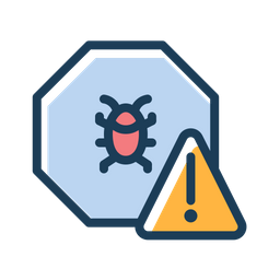 Bug Warning  Icon