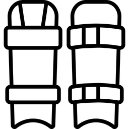 Cricket-Ellenbogenschutz  Symbol