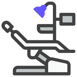 Silla dental  Icono