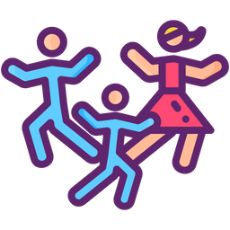 Dancing Group  Icon