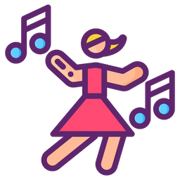 Dancing Woman  Icon