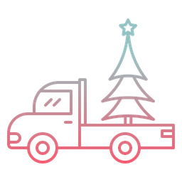 Christmas Truck  Icon