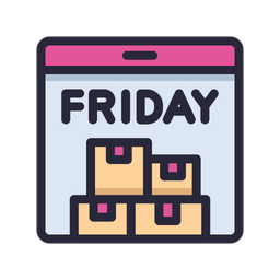 Black Friday-Website  Symbol