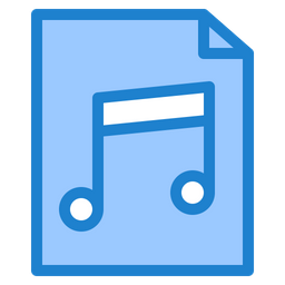 Archivo de audio  Icono