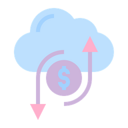 Cloud exchange  Icon