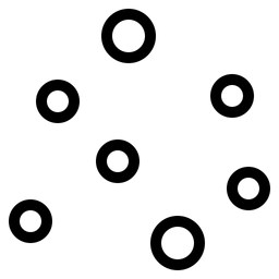 Luftblasen  Symbol